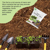 Potting Mix Soil for Fertilizer for Plants Garden Soil for Plants Less All Purpose Ready to use Potting Mix Made with vermicompost/Neem Cake/Potash/River Sand/Bone Meal