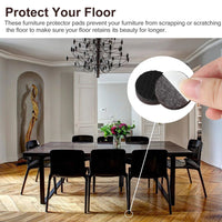 9030A FURNITURE PAD ROUND  FELT PADS FLOOR PROTECTOR PAD FOR HOME & ALL FURNITURE USE DeoDap