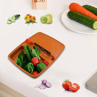 2687 Cut N Wash Box and tray used in all kinds of household kitchen purposes for cutting and washing within of fruits and vegetables. DeoDap