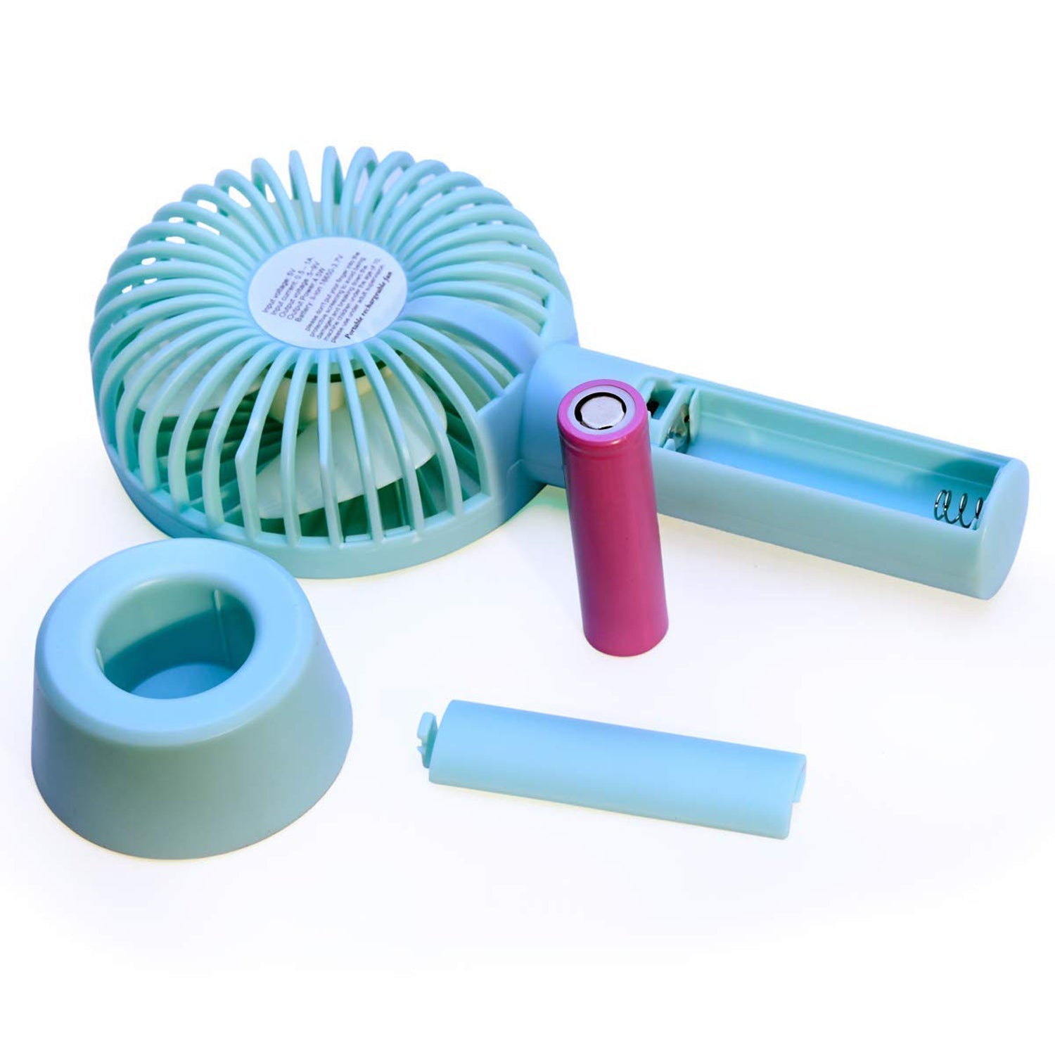 4787 Portable Handheld Fan used in summers in all kinds of places including household and offices etc. DeoDap