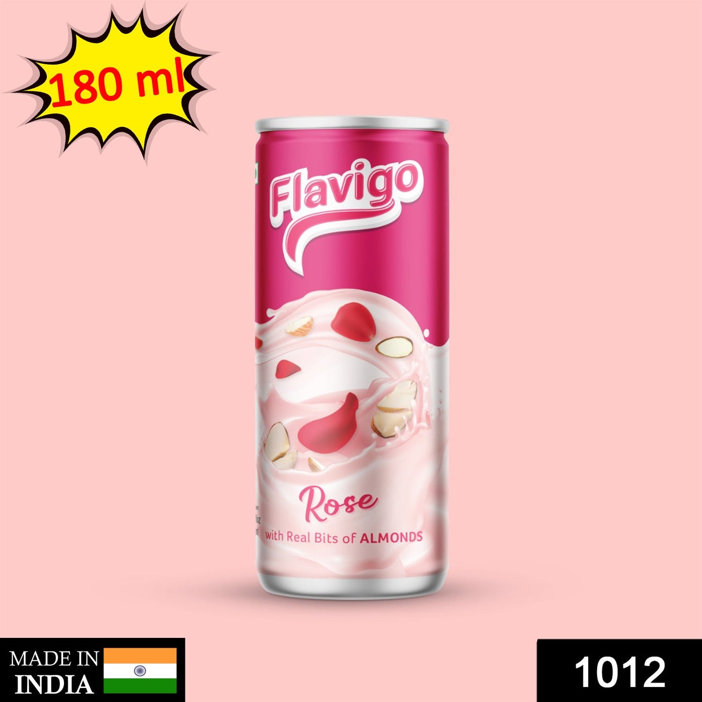 1012 Flavigo Rose Ice Cream Milkshake (180Ml) | Ice cream shakes DeoDap