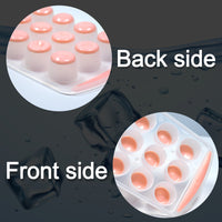 2807 Rubber Flexible Silicone Honeycomb Shape Cavity Ice Cube Trays for Freezer DeoDap