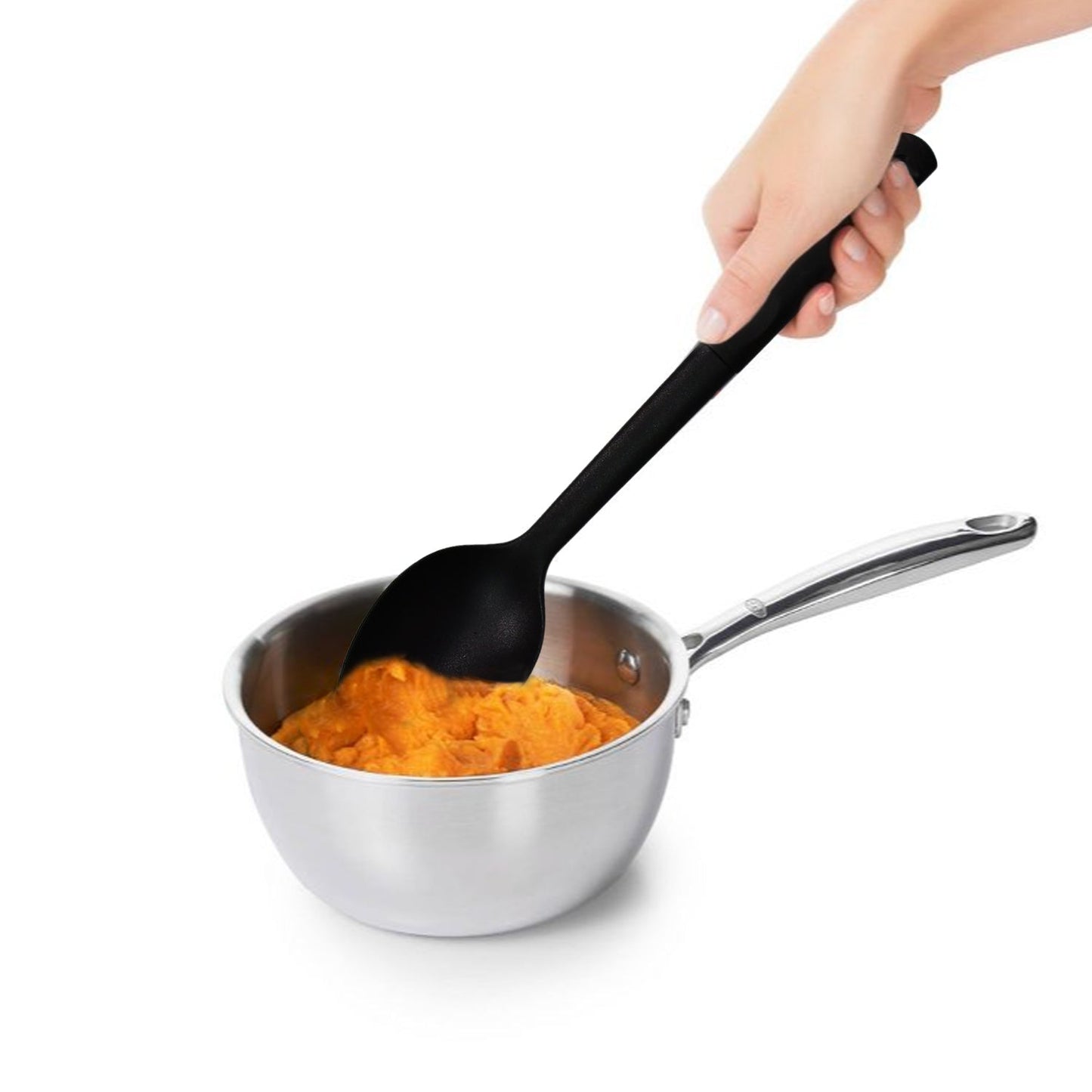 2095 Nylon Basting Spoon Black (31Cm) DeoDap