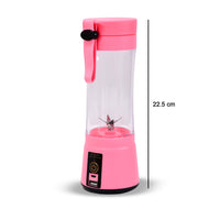 0121 Portable 6 Blade Juicer Cup USB Rechargeable Vegetables Fruit Juice Maker Juice Extractor Blender Mixer With Power Bank DeoDap