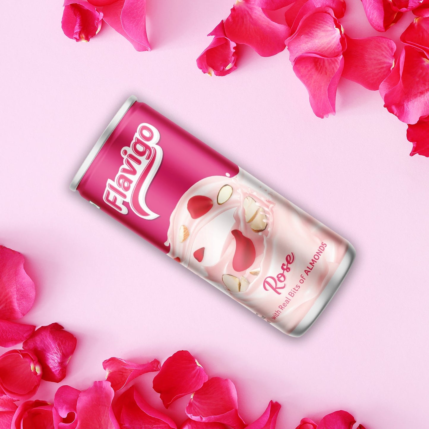 1012 Flavigo Rose Ice Cream Milkshake (180Ml) | Ice cream shakes DeoDap